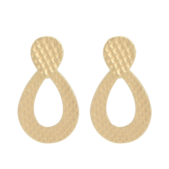 Long Geometric Retro Statement Earrings For Women Alloy Exaggerated Drop Jewelry Wholesale