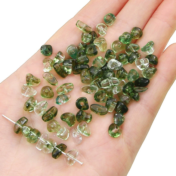 Loose Beads Acrylic And Glass Glaze Imitation Natural Gravel Irregular Diy Handmade
