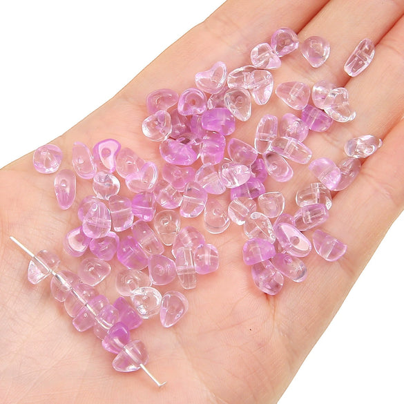 Loose Beads Acrylic And Glass Glaze Imitation Natural Gravel Irregular Diy Handmade