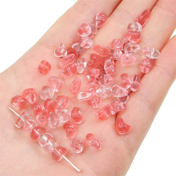 Loose Beads Acrylic And Glass Glaze Imitation Natural Gravel Irregular Diy Handmade