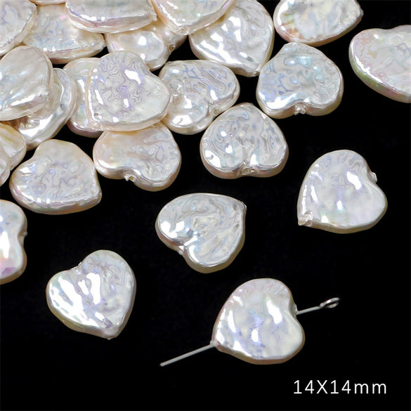 Loose Beads Handmade Diy Beaded Jewelry Material Vintage Baroque Style Imitation Motherofpearl