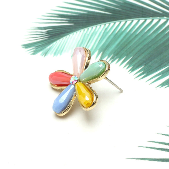 Loose Beads Jewelry Accessories Glass And Colored Glaze Water Drop Beads With Natural And Geometric Style Full Automaton Mill