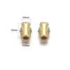 Loose Beads Stainless Steel Natural Stone Doublesided Enamel Oil Eye 18K Gold Vacuum Plated Eight Eyes Drum Beads
