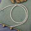 Loose Freshwater Pearl Beads Matte Nearly Round Diy Jewelry Material