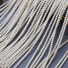 Loose Freshwater Pearl Beads Matte Nearly Round Diy Jewelry Material