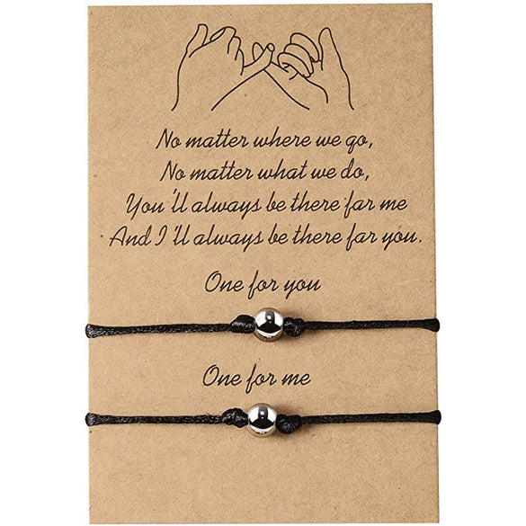 Love Bracelet For Couples Red Agate Woven Volcanic Stone Handmade Hand Rope Geometric Twopiece Set