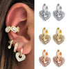 Love Earrings Heart Style