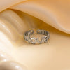 Love Letter Titanium Steel Ring Fashion Creative Plated For Women