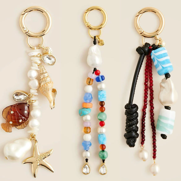 Luggage Accessories Alloy Pendant With Geometric Heart Water Drop Bell Pattern Electroplated Retro Style