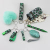 Luggage Accessories Minimalist Rhinestoneencrusted Heart Keychain Pendant Lipstick Bag Wristband Alarm