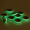 Luminous Elephant Ring Animal Series Jewelry Stainless Steel Dripping Oil Unisex