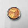 Luminous Metal Car Clock Air Vent Clip Round Dial Alloy Case Business Style