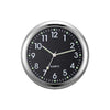 Luminous Metal Car Clock Air Vent Clip Round Dial Alloy Case Business Style