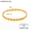 Luxury Minimalist Ring And Bracelet Combination Titanium Steel 18K Gold Plated Geometric Diamondencrusted Zircon Bracelet