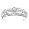 Luxury Pearl Rhinestone Crown For Women Princess Bridal Wedding Headpiece For Ceremony Banquet Party And Photography Accessories