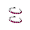 Luxury Zircon Geometric Style Women's Earrings Set