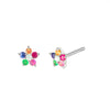 Luxury Zircon Geometric Style Women's Earrings Set