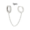 Luxury Zircon Geometric Style Women's Earrings Set