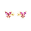 Luxury Zircon Geometric Style Women's Earrings Set