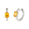 Luxury Zircon Geometric Style Women's Earrings Set