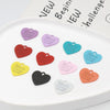 Macaron Baking Jewelry Accessories Bracelet Pendant Acrylic Doublesided Heart Hanging Ornaments Paint