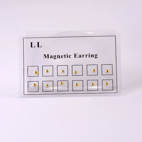 Magnetic Nose Studs Lip Studs Ear Studs Ear Bone Studs Gold Electroplated
