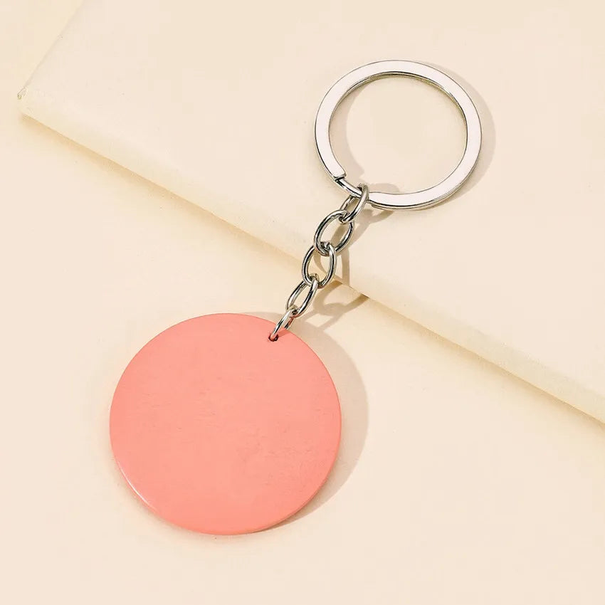 Mama Letter Solid Color Wood Mother'S Day Women'S Bag Pendant Keychain