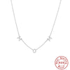 Mama Letter Sterling Silver Plating Necklace