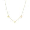 Mama Letter Sterling Silver Plating Necklace