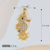 Marine Animal Zodiac Copper Jewelry Accessories Pendant Electroplated