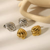 Marine Element Geometric Stainless Steel Electroplated Women's Fashion Earrings