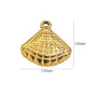Marine Element Series Stainless Steel Zircon Geometric Pendant Necklace Bracelet Accessories With Vacuum In Furnace Electroplating