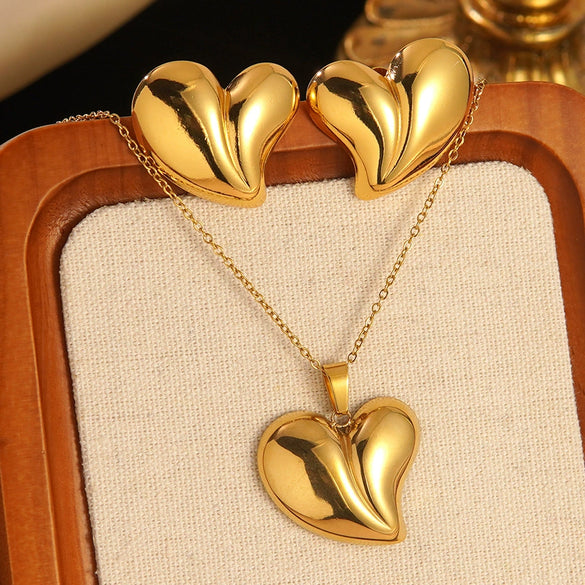 Marine Elements Starfish Conch Bow Jewelry Set