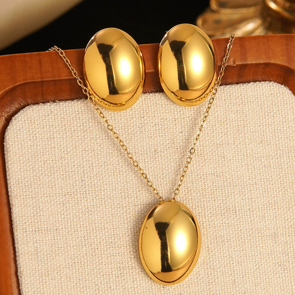 Marine Elements Starfish Conch Bow Jewelry Set