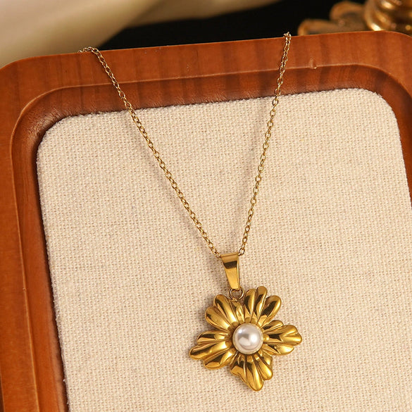 Marine Elements Starfish Conch Bow Jewelry Set