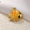 Marine Jewelry Accessories Copper Animal Style Shell Starfish Conch Fish Pendant Electroplated