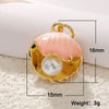 Marine Jewelry Accessories Copper Animal Style Shell Starfish Conch Fish Pendant Electroplated
