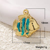 Marine Jewelry Accessories Copper Animal Style Shell Starfish Conch Fish Pendant Electroplated