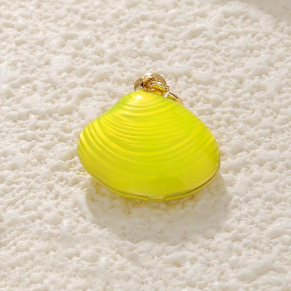 Marine Jewelry Accessories Copper Animal Style Shell Starfish Conch Fish Pendant Electroplated