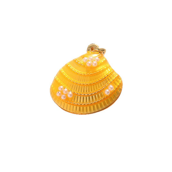 Marine Jewelry Accessories Copper Animal Style Shell Starfish Conch Fish Pendant Electroplated