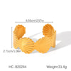 Marine Style Stainless Steel Electroplated Bracelet For Women