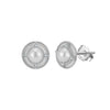 May New Freshwater Pearl S925 Sterling Silver Elegant Long Ear Line Earrings With 5A Eight Heart Eight Arrows Zircon Electroplated