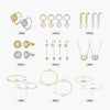 May New Freshwater Pearl S925 Sterling Silver Elegant Long Ear Line Earrings With 5A Eight Heart Eight Arrows Zircon Electroplated