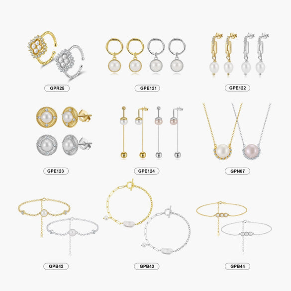 May New Freshwater Pearl S925 Sterling Silver Elegant Long Ear Line Earrings With 5A Eight Heart Eight Arrows Zircon Electroplated