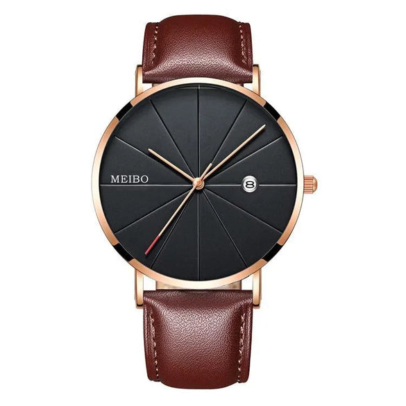 Men'S Business Watch Belt Quartz Business Watch Ultra-Thin Men'S Watch Wholesale Gooddiy