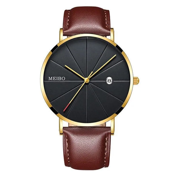 Men'S Business Watch Belt Quartz Business Watch Ultra-Thin Men'S Watch Wholesale Gooddiy