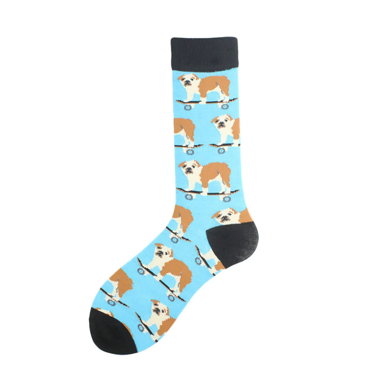 Men'S Cartoon Style Animal Cotton Ankle Socks A Pair