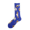 Men'S Cartoon Style Animal Cotton Ankle Socks A Pair