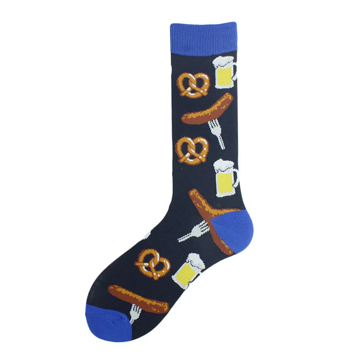 Men'S Cartoon Style Animal Cotton Ankle Socks A Pair