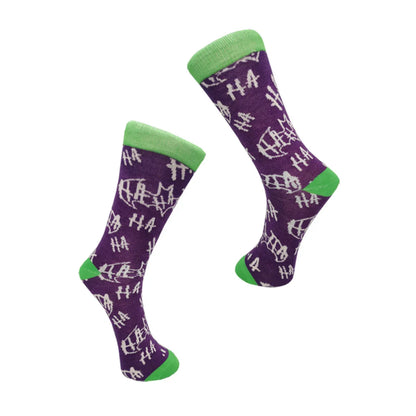 Men'S Cartoon Style Cartoon Star Polyester Blending Crew Socks A Pair